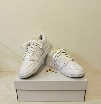 Nike Women's Air Jordan 1 Low "Triple White"