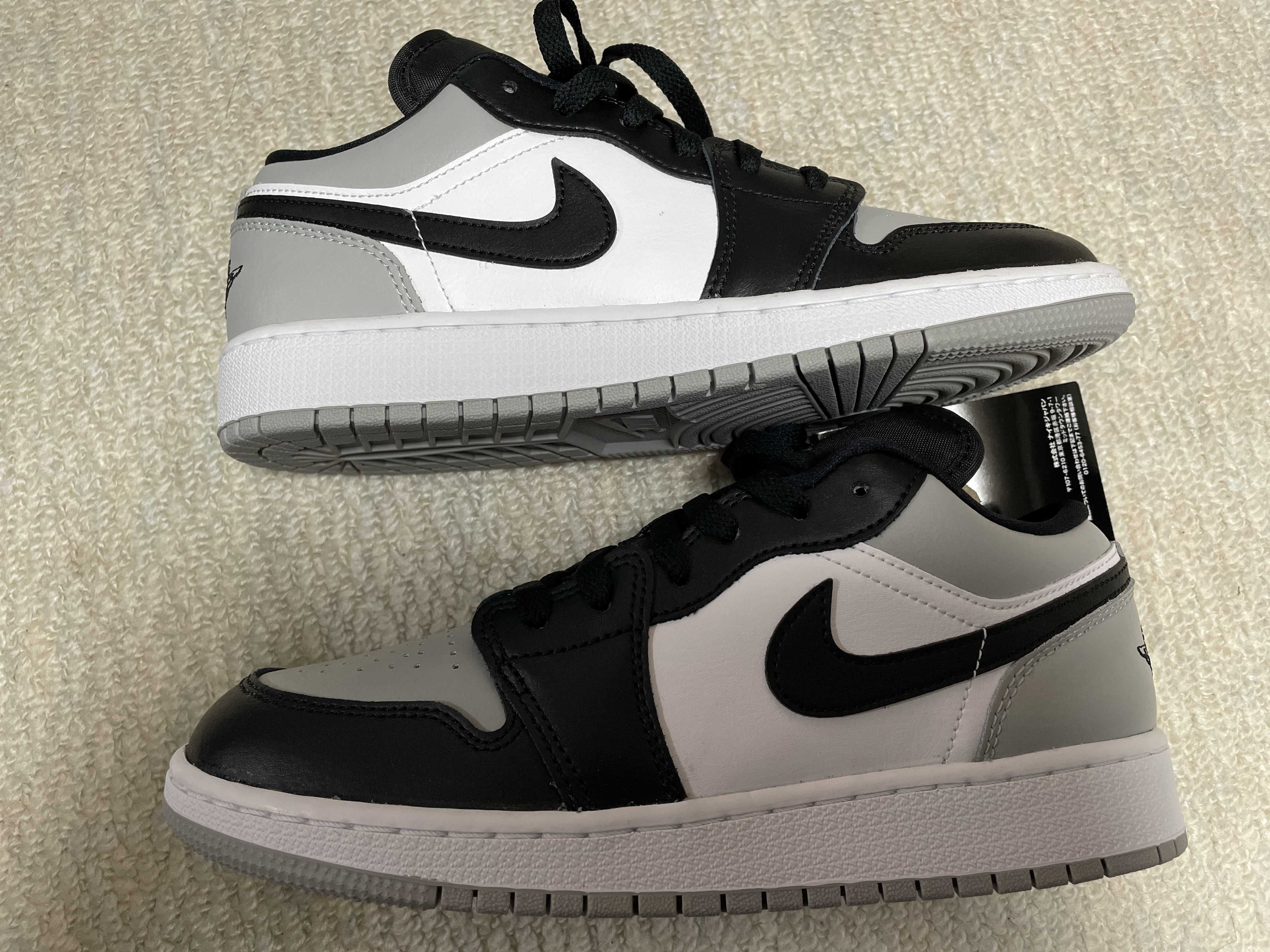 Nike GS Air Jordan 1 Low "Shadow Toe"
