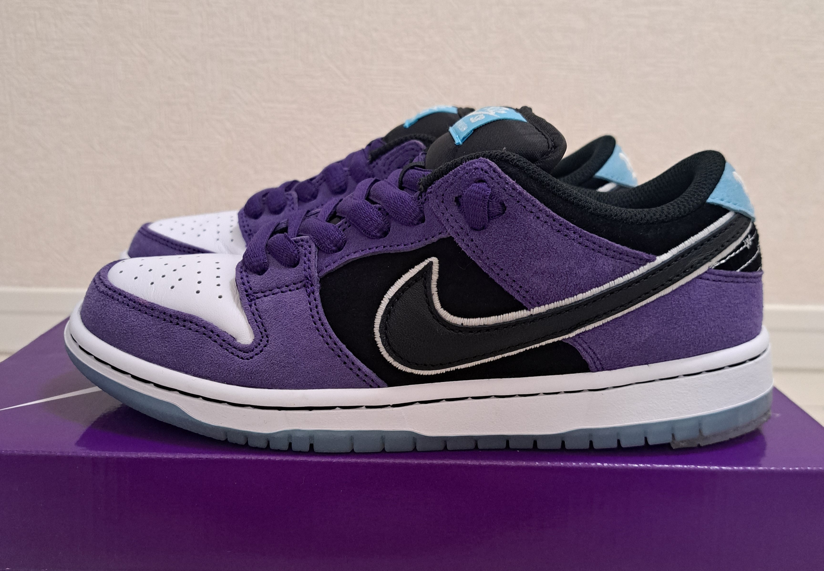 Hayley Wilson × Nike SB Dunk Low Pro "Black and Court Purple"