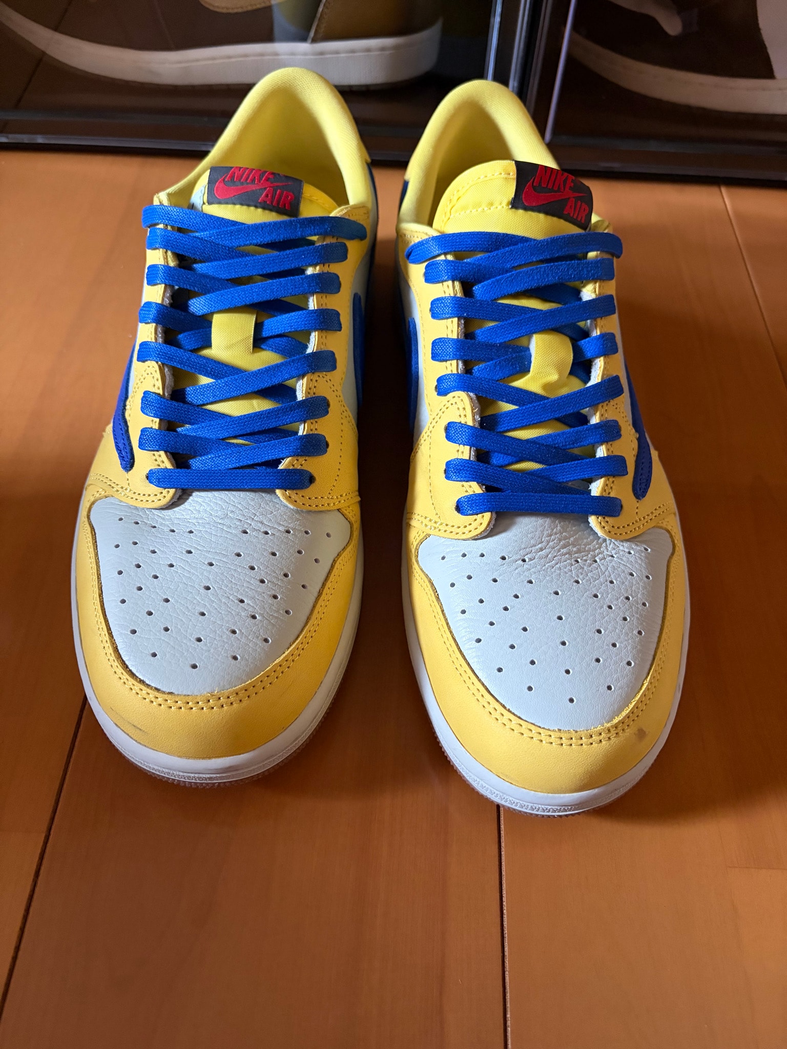 Travis Scott × Nike Women's Air Jordan 1 Retro Low OG "Canary"