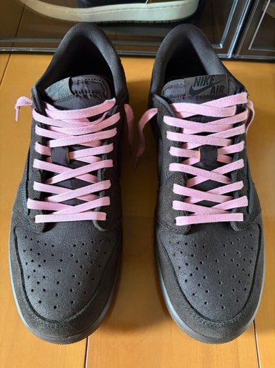 Travis Scott × Nike Air Jordan 1 Low OG SP "Velvet Brown and Dark Mocha"