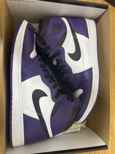 Nike Air Jordan 1 Retro High OG "Court Purple White/Black" (2020)