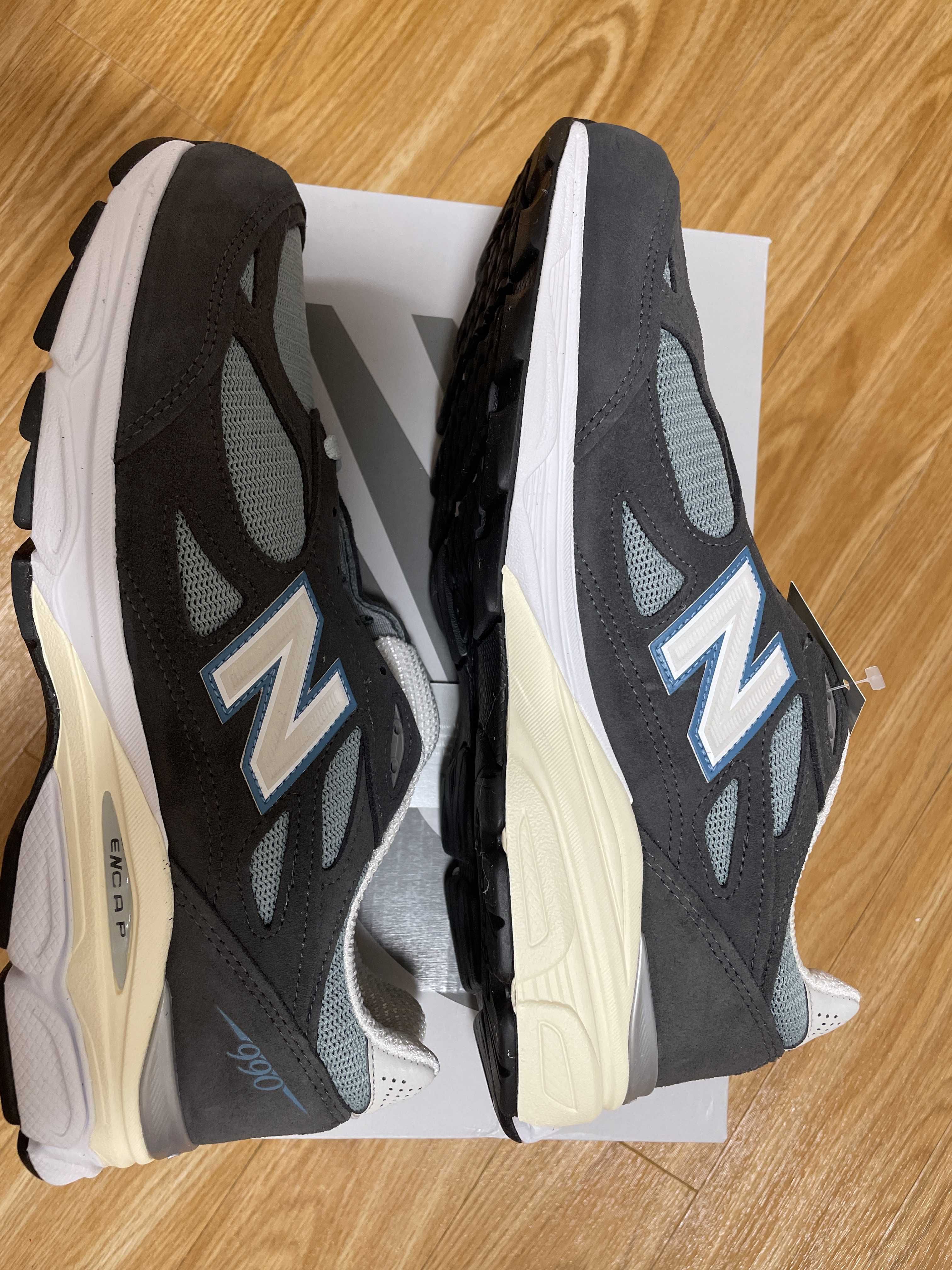 KITH × New Balance 990V3 "Steel Blue"