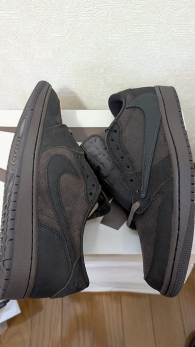 Travis Scott × Nike Air Jordan 1 Low OG SP "Velvet Brown and Dark Mocha"