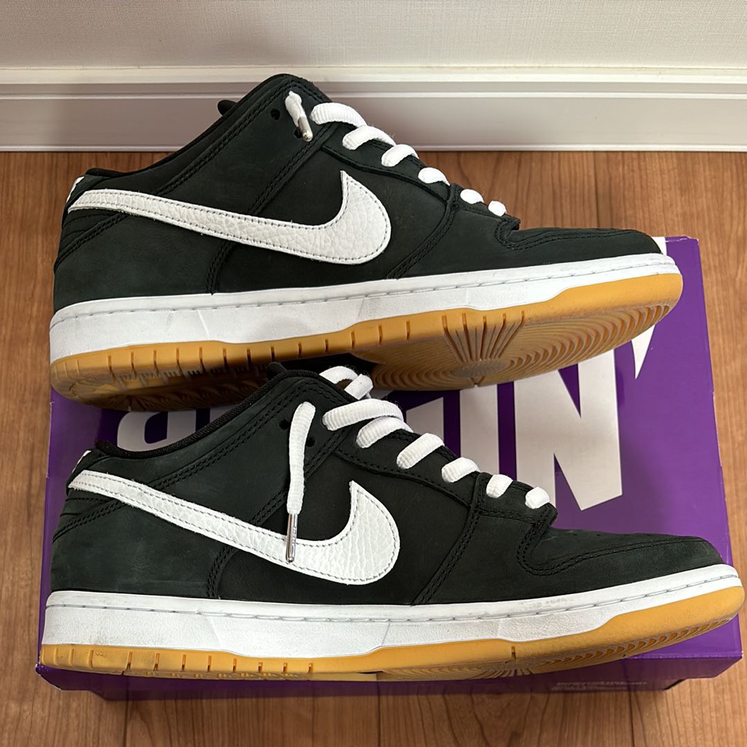 Nike SB Dunk Low Pro "Black/WhiteBlack-Gum Light Brown"