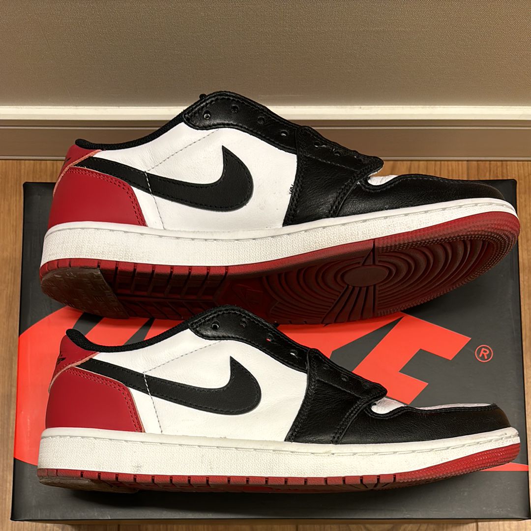 Nike Air Jordan 1 Retro Low OG "Black Toe"