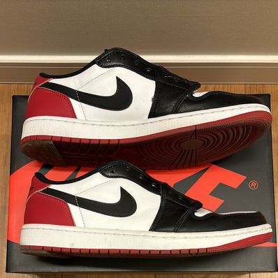 Nike Air Jordan 1 Retro Low OG "Black Toe"