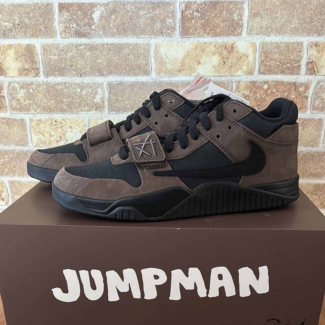 Travis Scott × Nike Jordan Jumpman Jack TR CJ1 T-Rexx "Black and Dark Mocha"