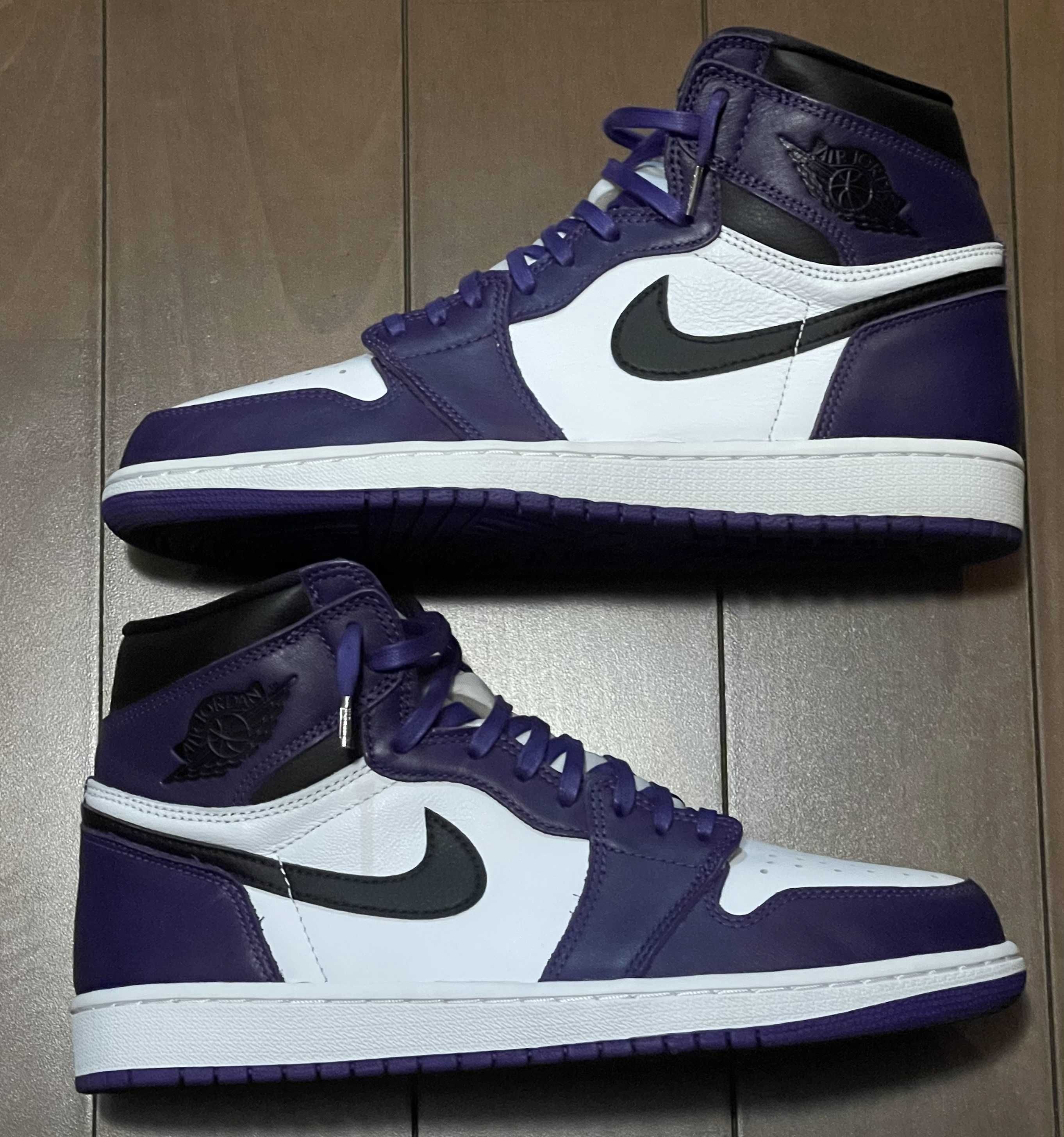 Nike Air Jordan 1 Retro High OG "Court Purple White/Black" (2020)   