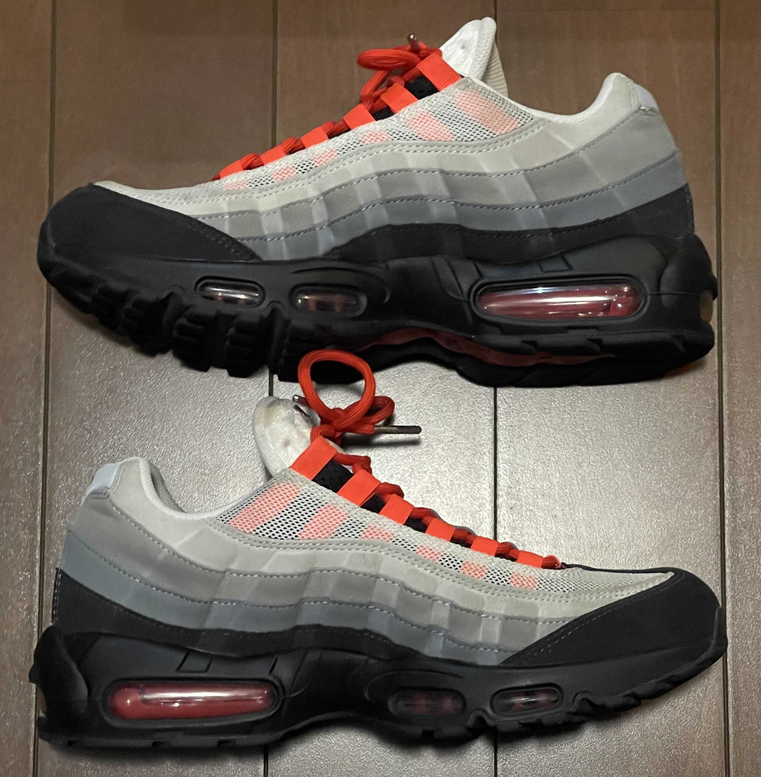 Nike Air Max 95 "White/Solar Red"