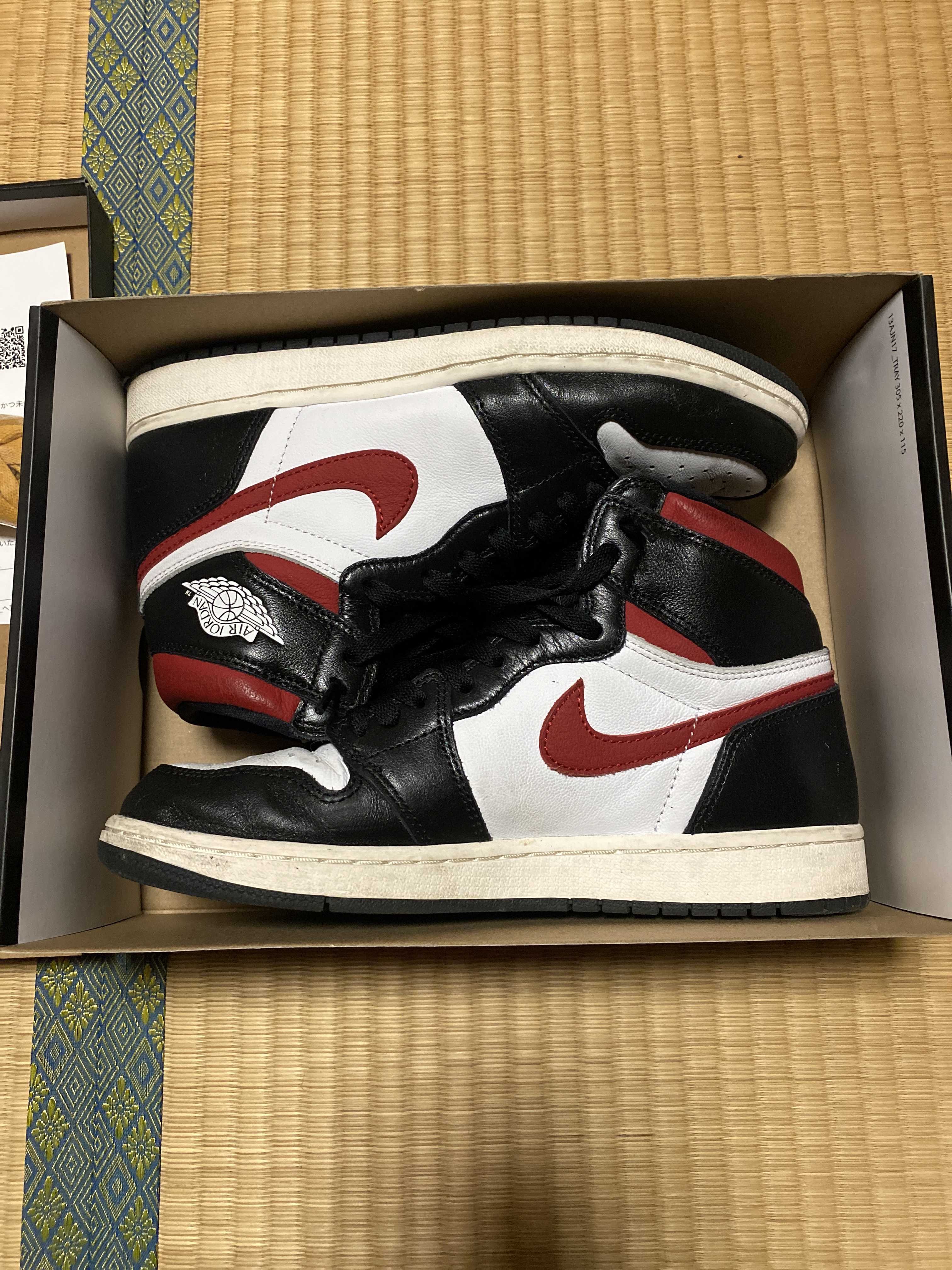 Nike Air Jordan 1 Retro High "Black/White/Sail/Gym Red"    
