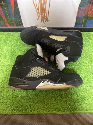 Nike Air Jordan 5 Retro OG "Black/Fire Red/Metallic Silver/White" (2016)