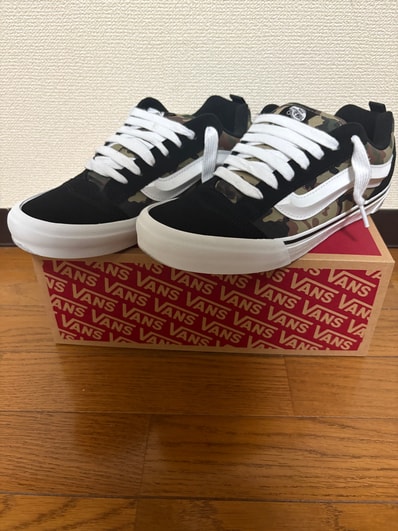 Vans Knu Skool "Camo Black/Green"