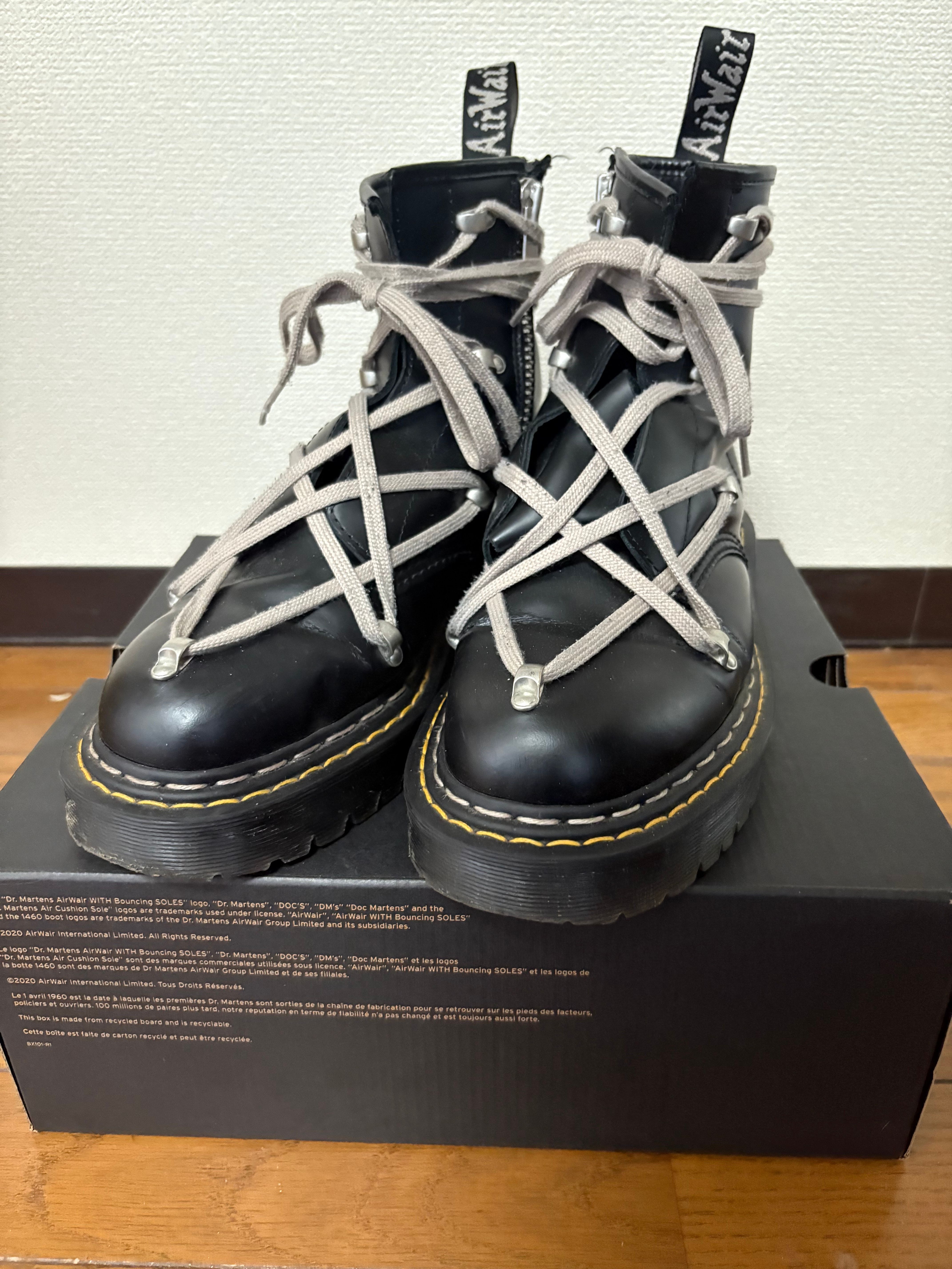 エリック Dr. Martens 1460 Bex Leather Boot Rick Owens メンズ