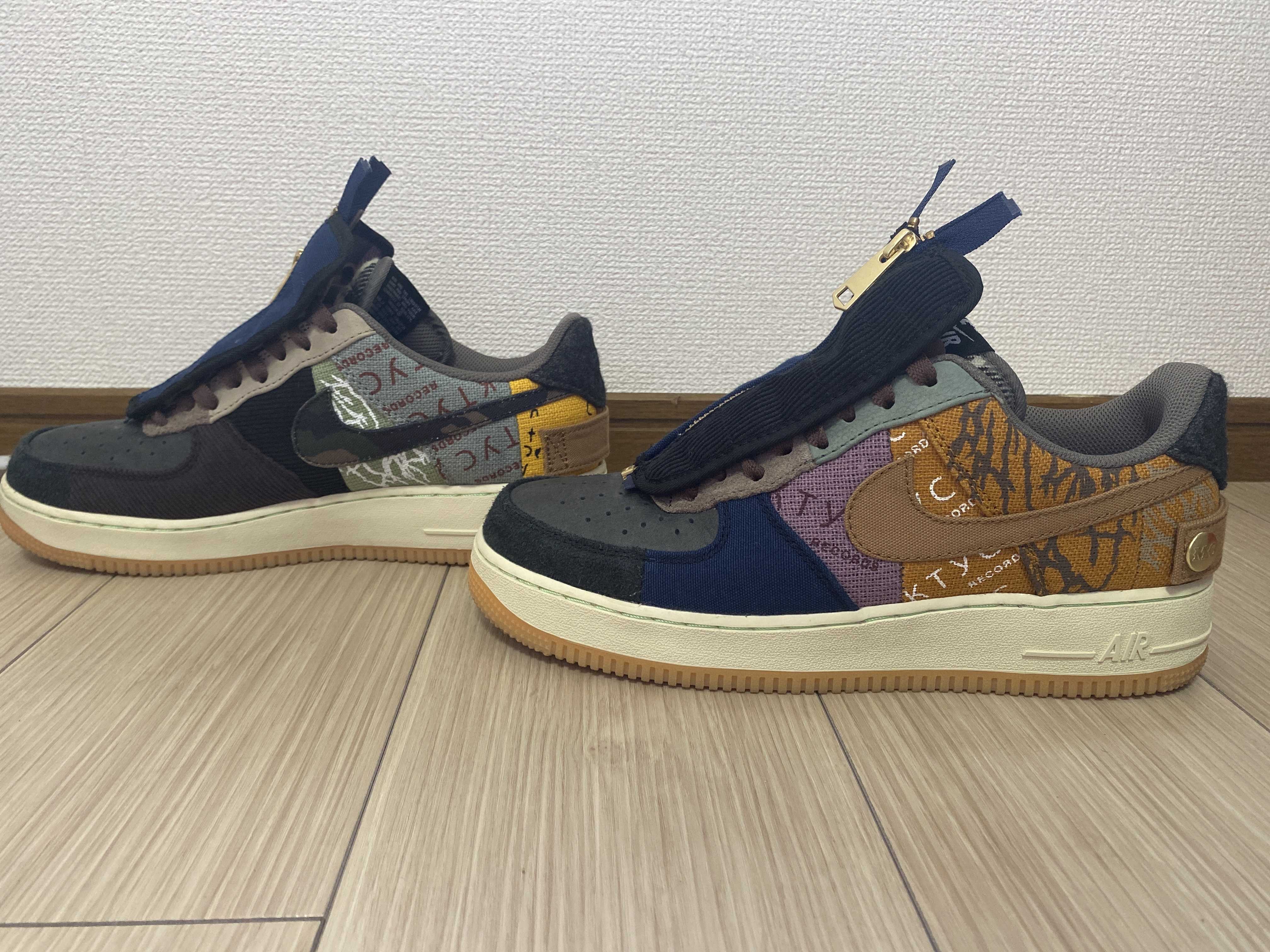 Travis Scott × Nike Air Force 1 Low Cactus Jack "Multi Color"