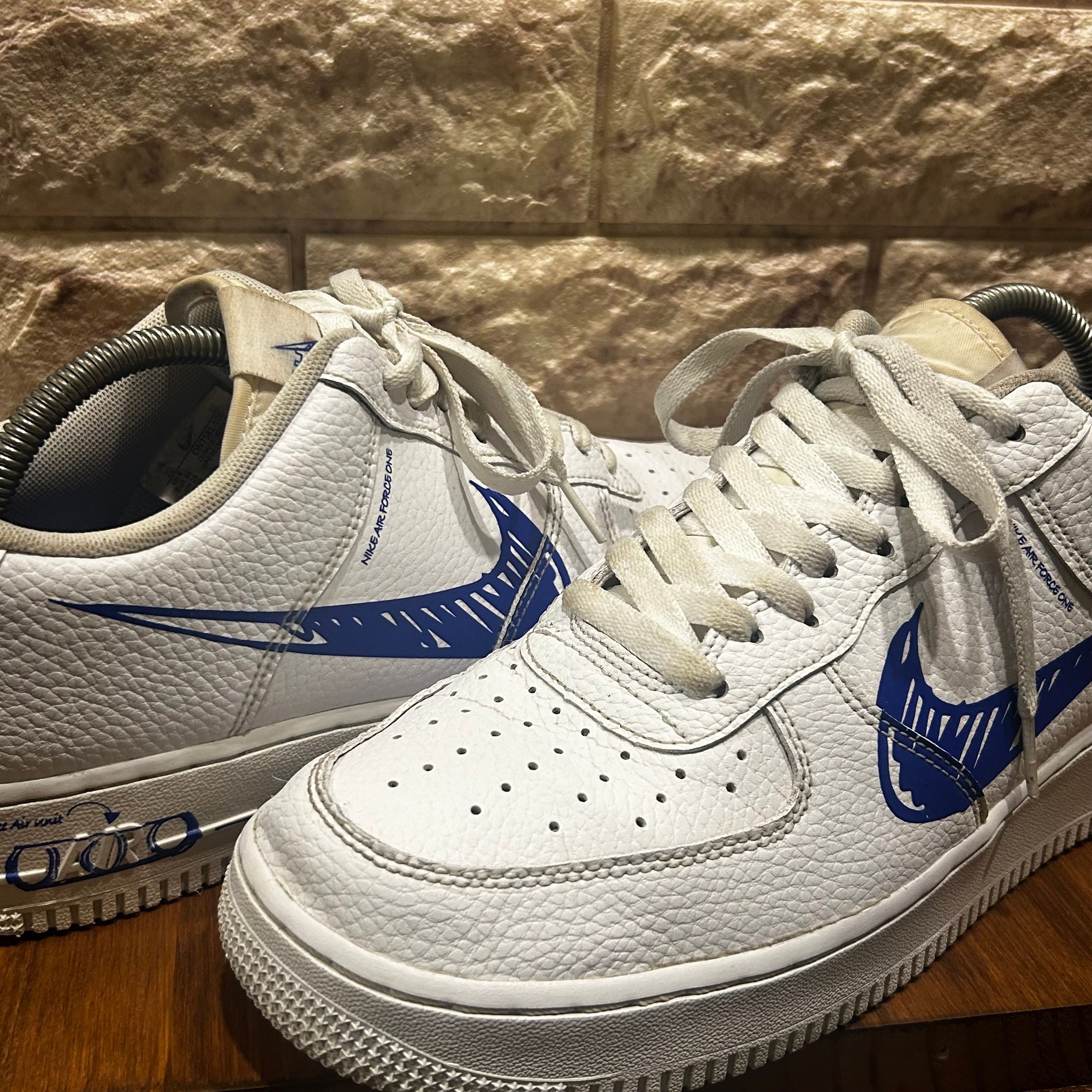 Nike Air Force 1 Low LV8 Utility "White/Blue"