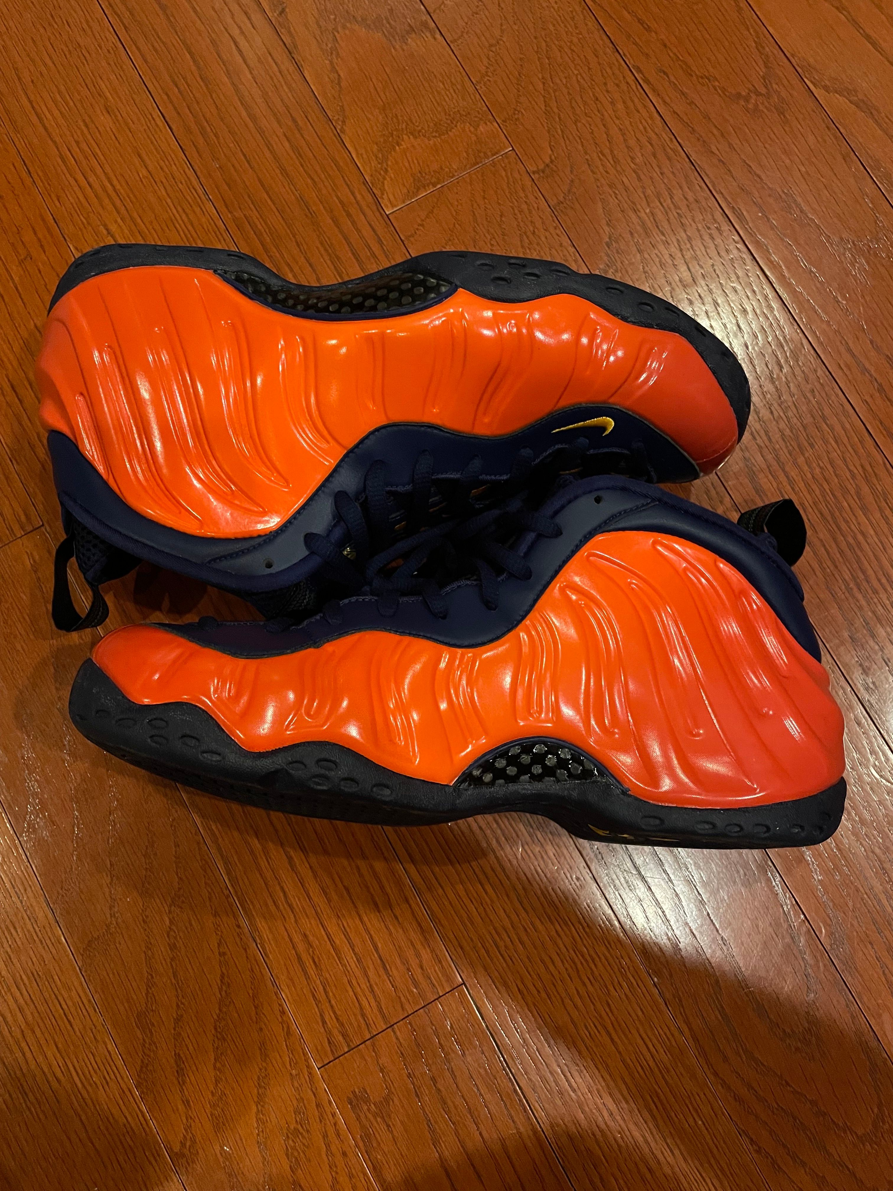 Nike Air Foamposite One "Blue Void Rugged Orange"