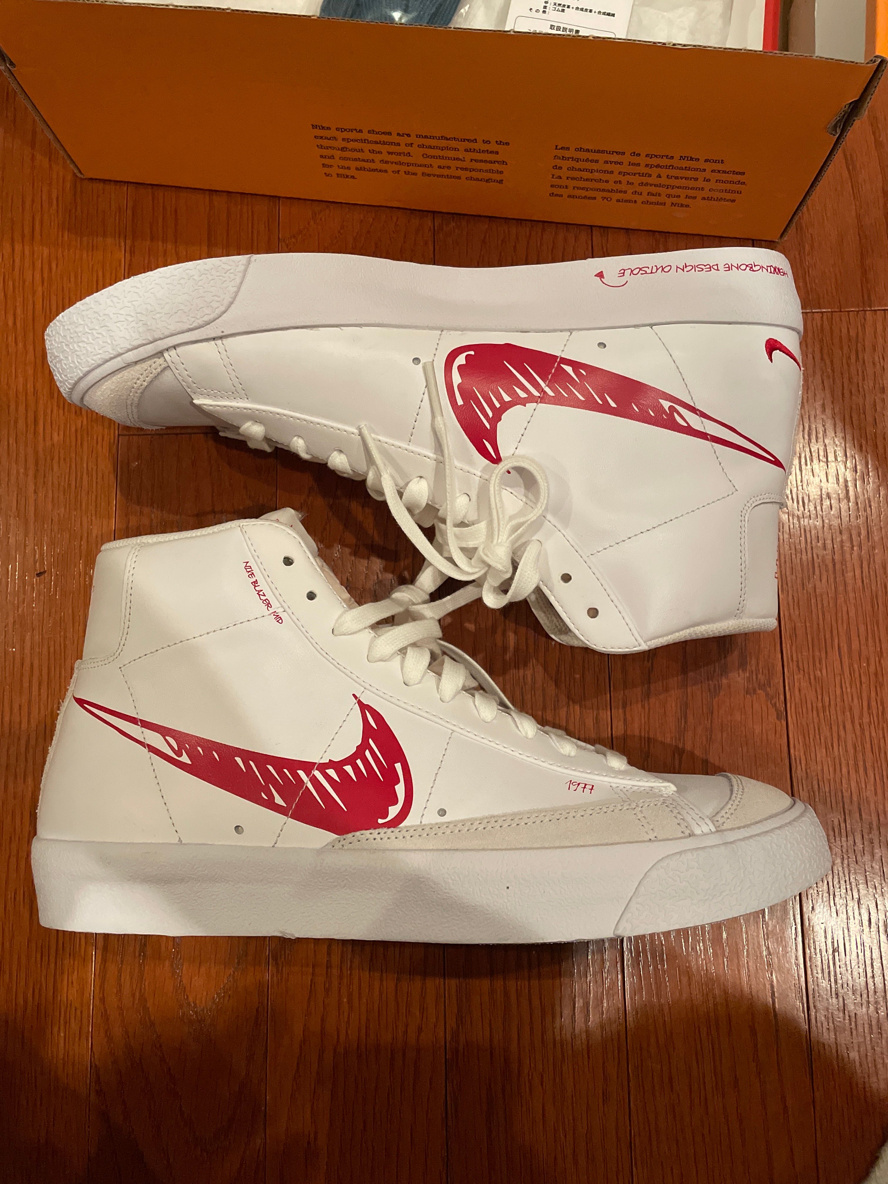 Nike Blazer Mid '77 "Red Sketch"