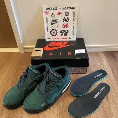 Nigel Sylvester × Nike Air Jordan 4 RM SP "Fence Green"