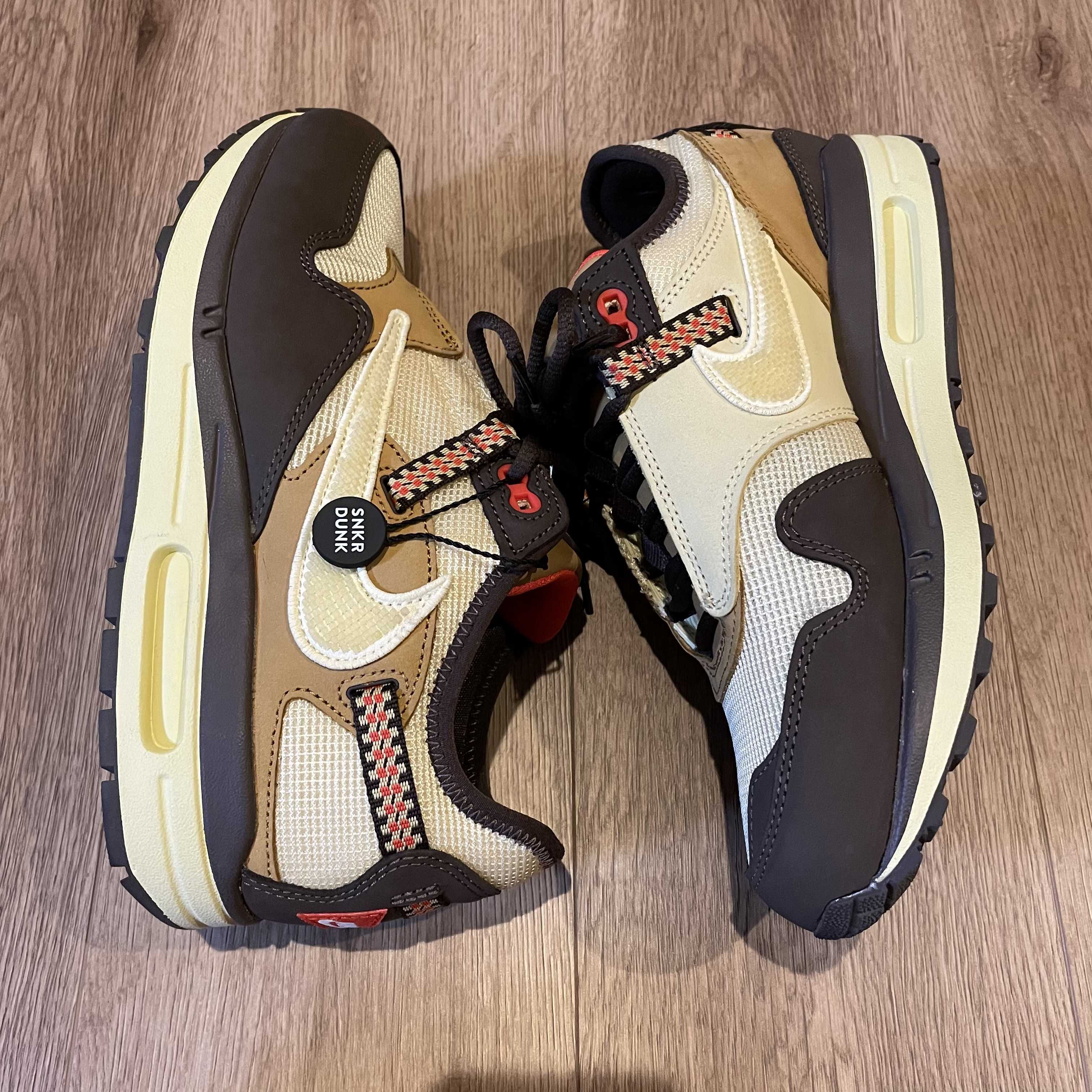 Travis Scott × Nike Air Max 1 "CACT.US Brown"