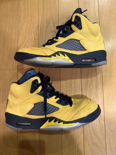 NIKE AIR JORDAN 5 "MICHIGAN"