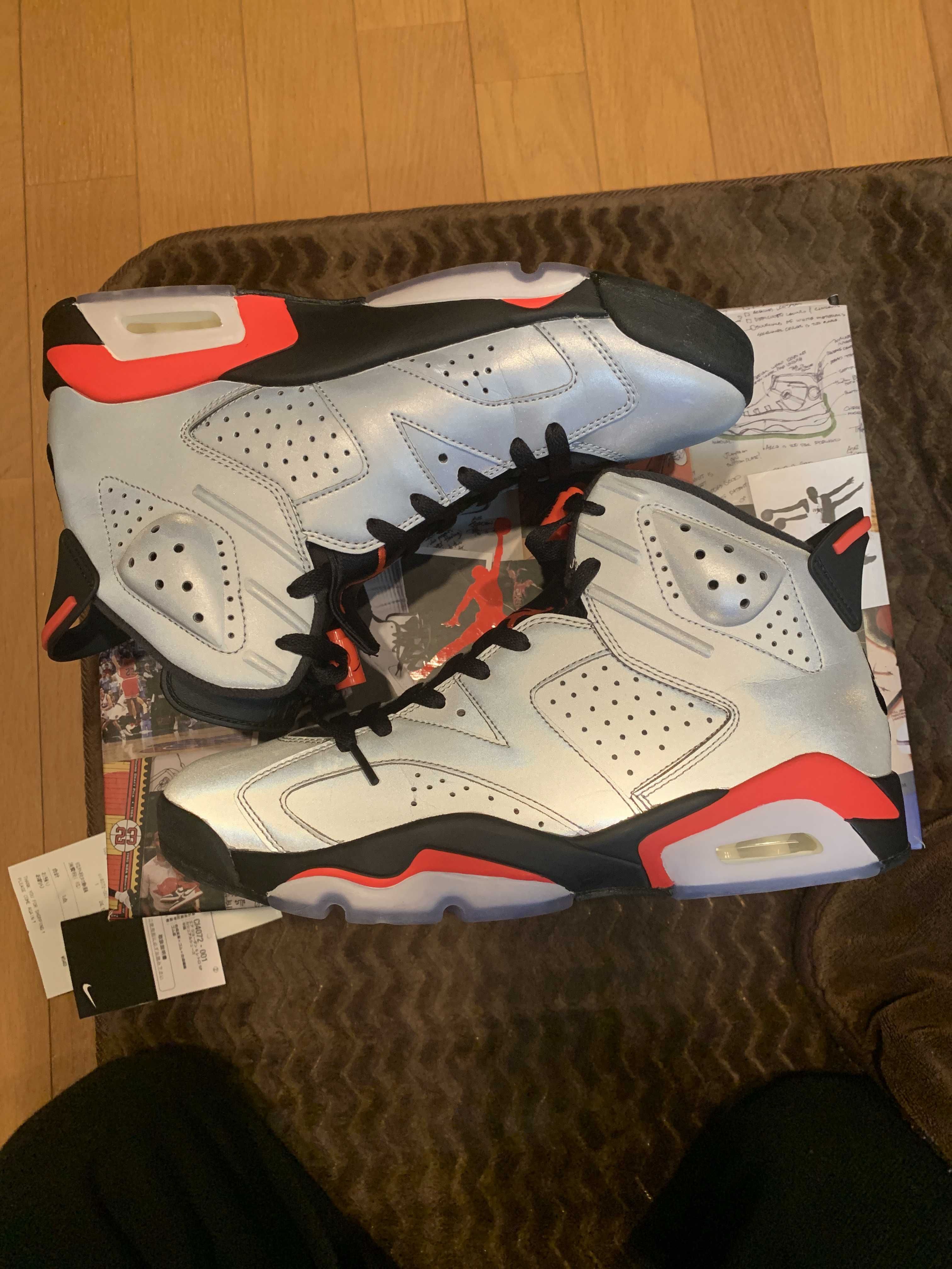 Nike Air Jordan 6 Reflective "Infrared"