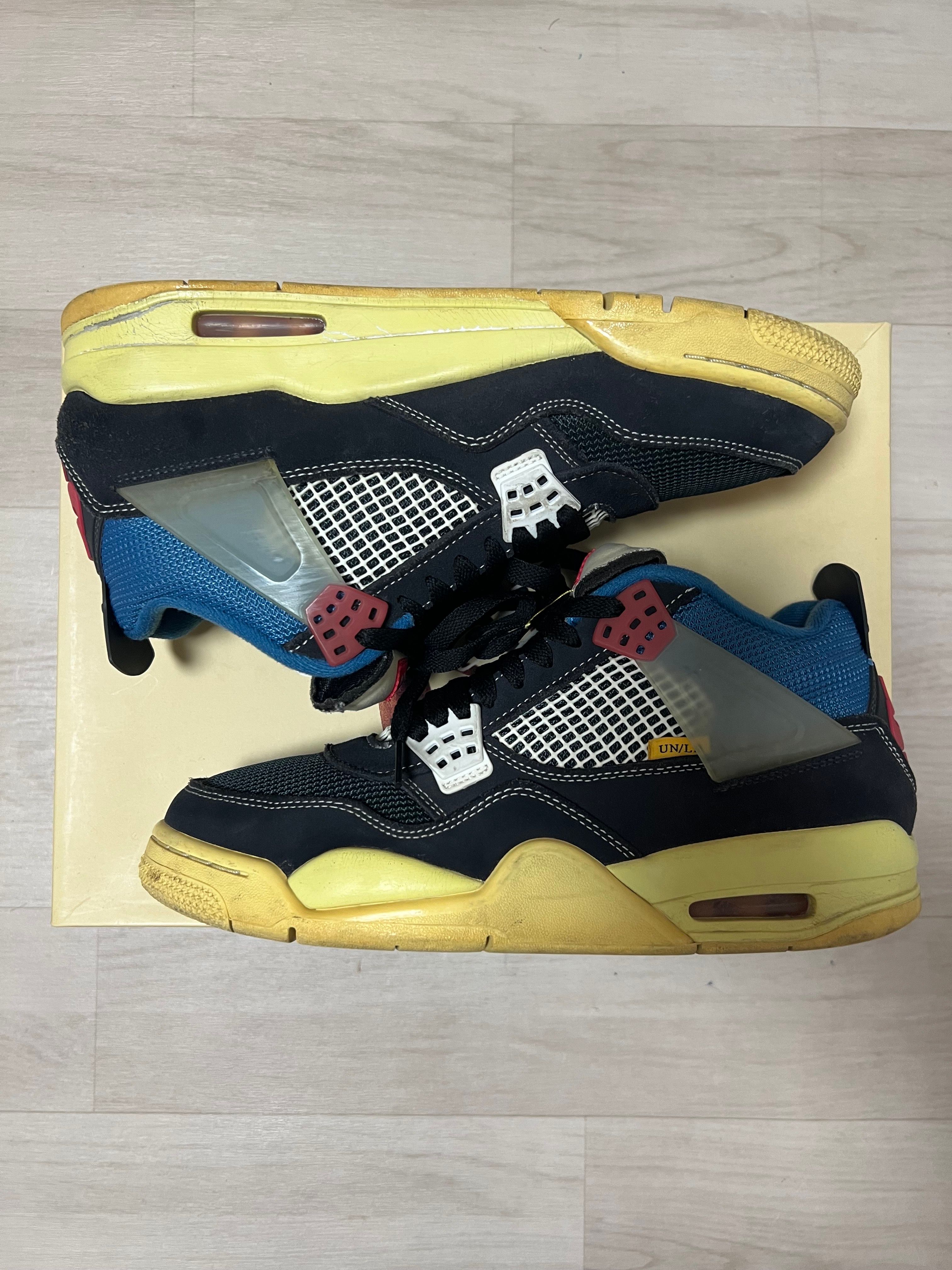 UNION × NIKE AIR JORDAN 4 "OFF NOIR"