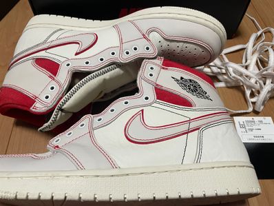 Nike Air Jordan 1 Retro High OG "Sail/University Red"