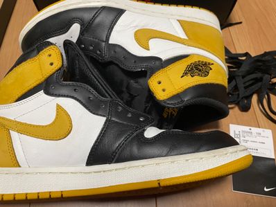 Nike Air Jordan 1 Retro High OG "Black Toe/Yellow Ochre"