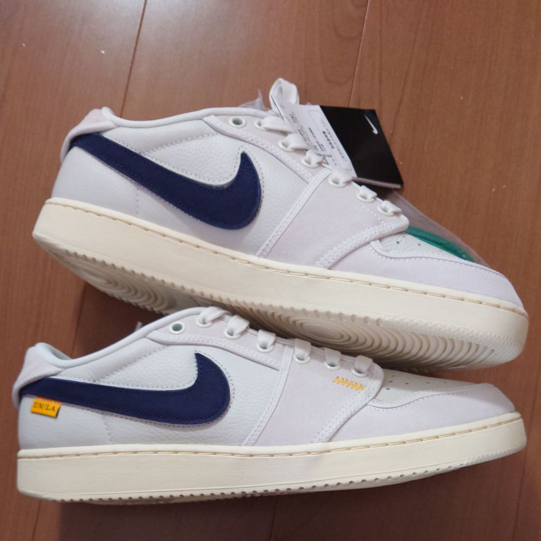 UNION × Nike Air Jordan 1 Low KO "Sail Leather"
