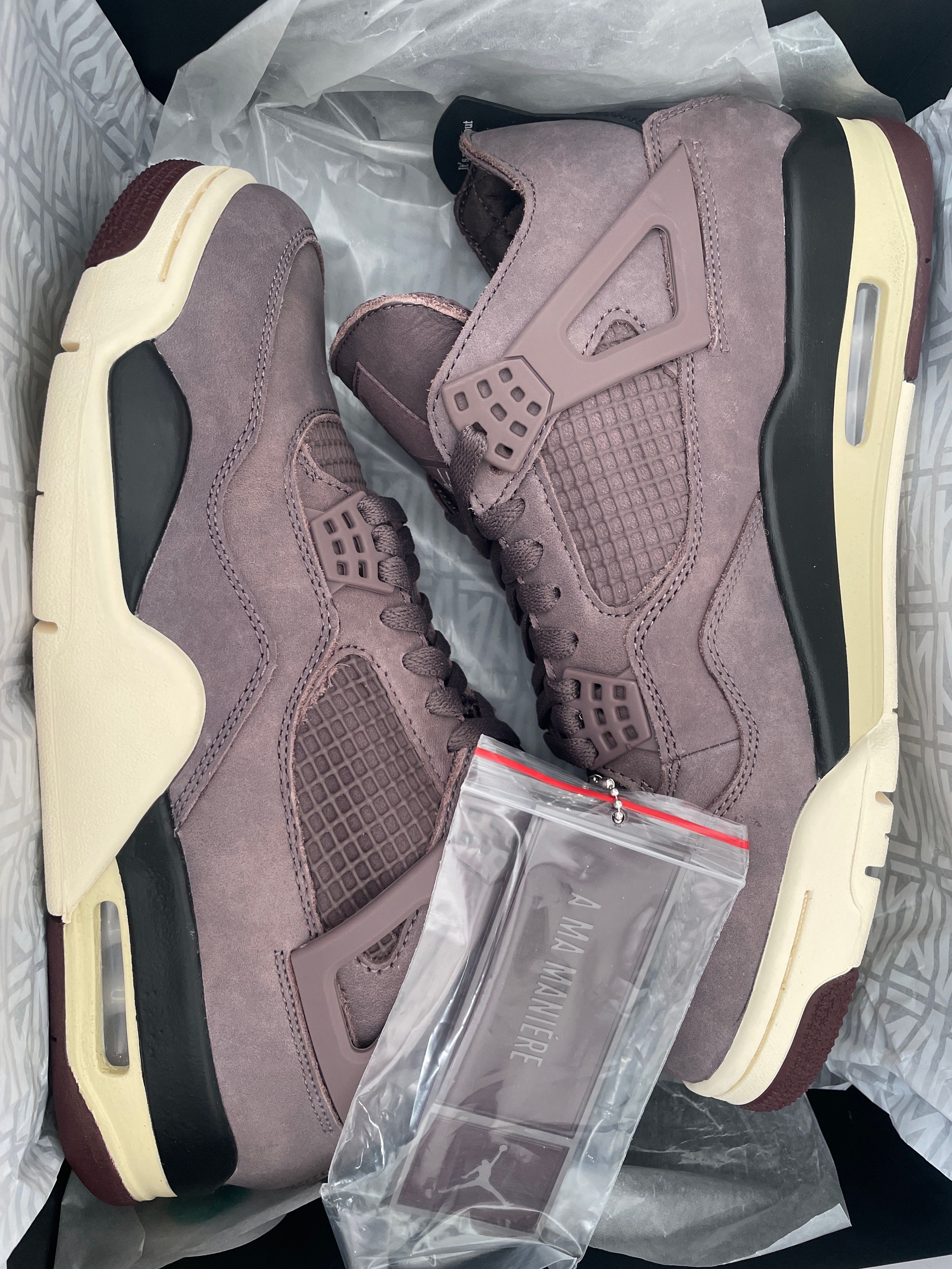 A Ma Maniere × Nike Air Jordan 4 "Violet Ore"
