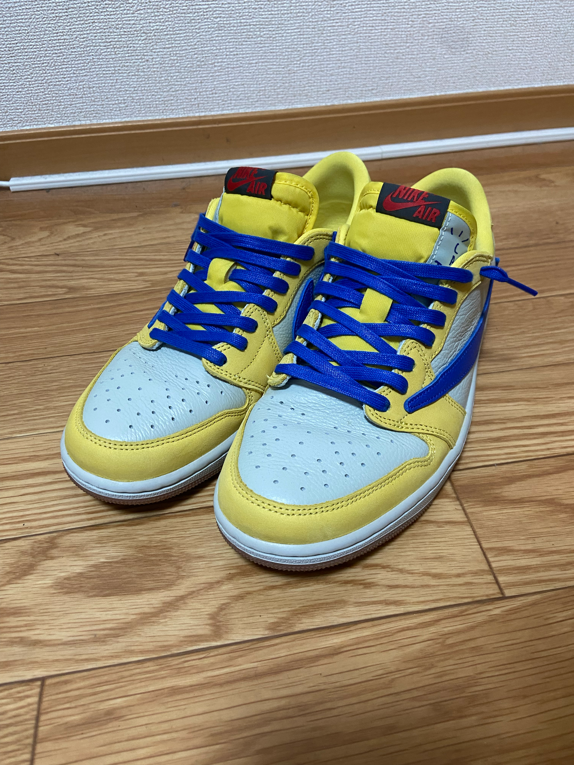 Travis Scott × Nike Women's Air Jordan 1 Retro Low OG "Canary"