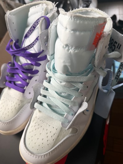 Virgil Abloh Archive (V.A.A.) × Nike Air Jordan 1 Retro High OG "Alaska"