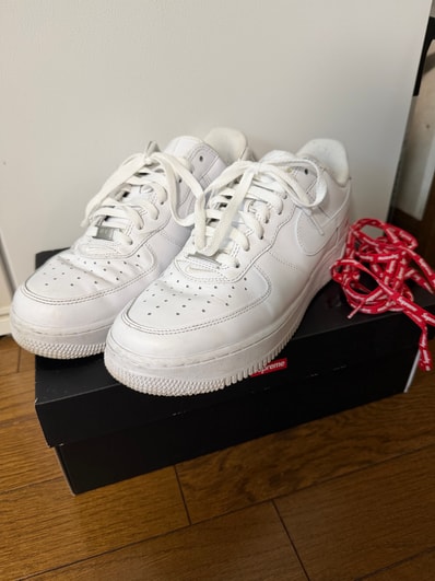 Supreme × Nike Air Force 1 Low "White"
