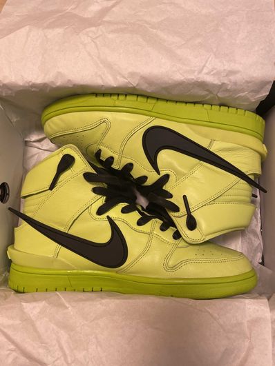 AMBUSH × NIKE DUNK HIGH "FLASH LIME"