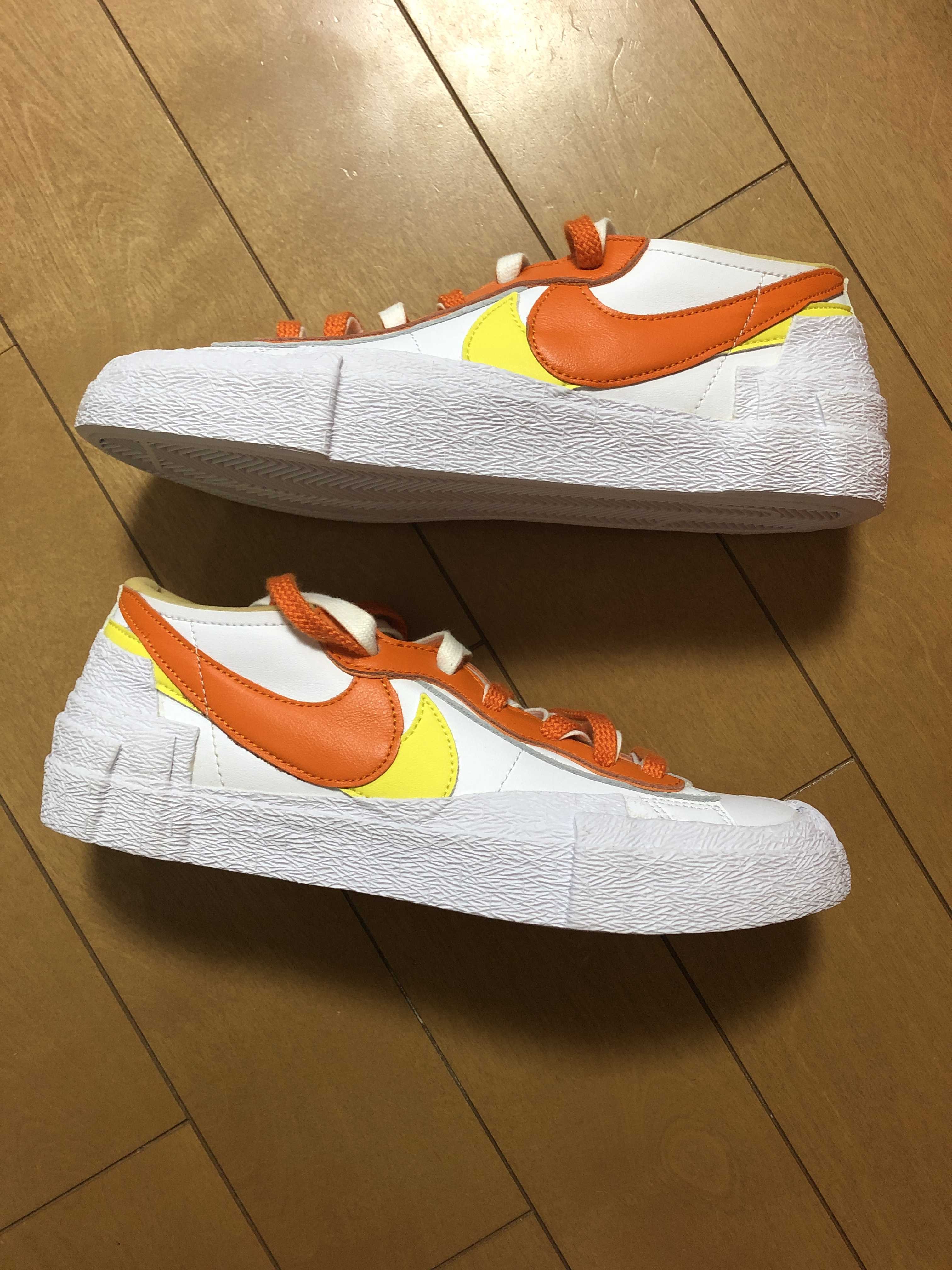 SACAI × NIKE BLAZER LOW "MAGMA ORANGE"
