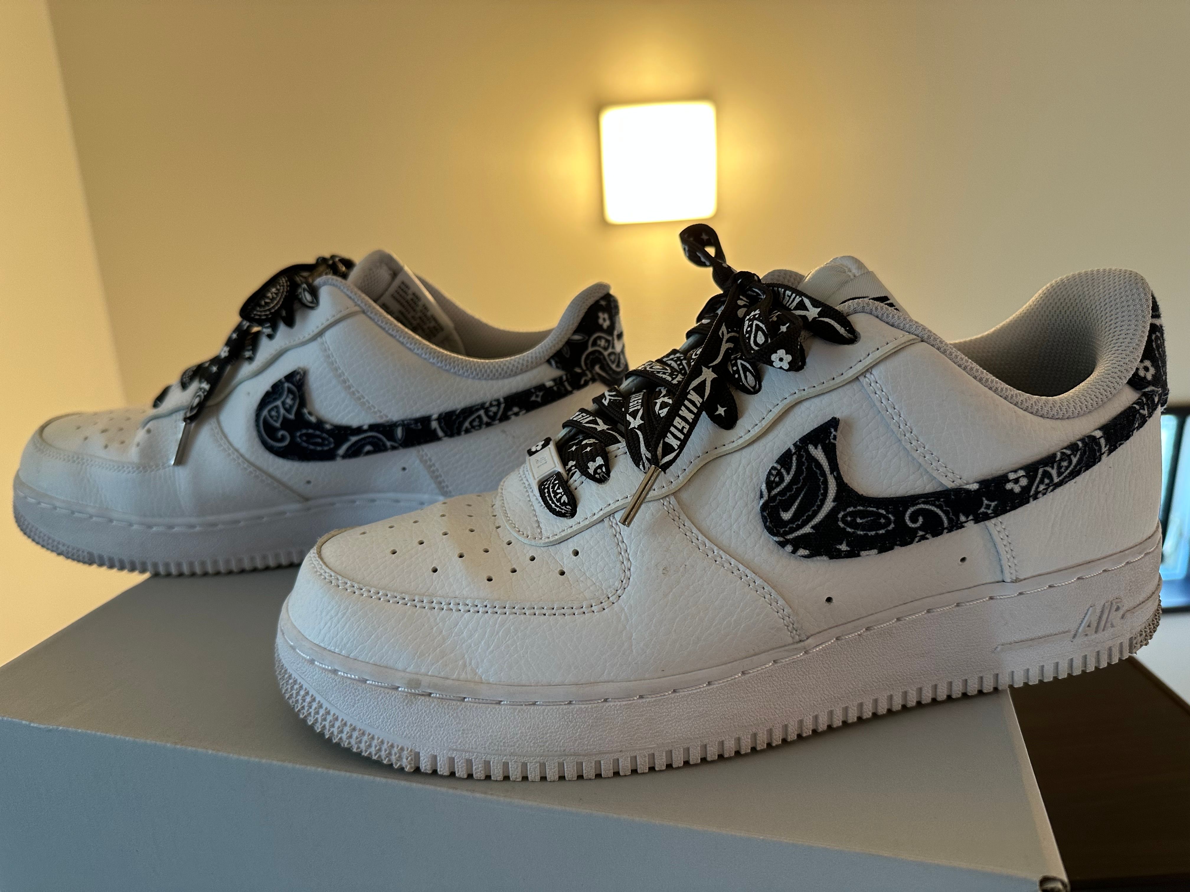 Nike Women's Air Force 1 Low '07 Essential "Black Paisley"
