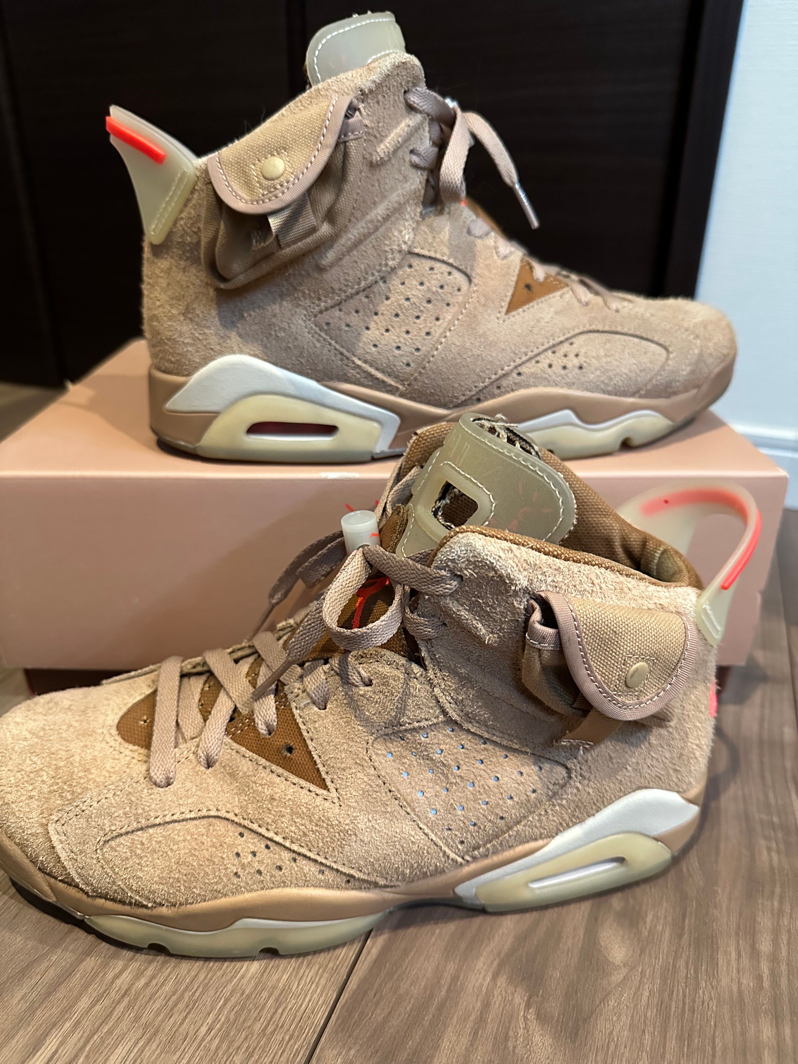 Travis Scott × Nike Air Jordan 6 "British Khaki"
