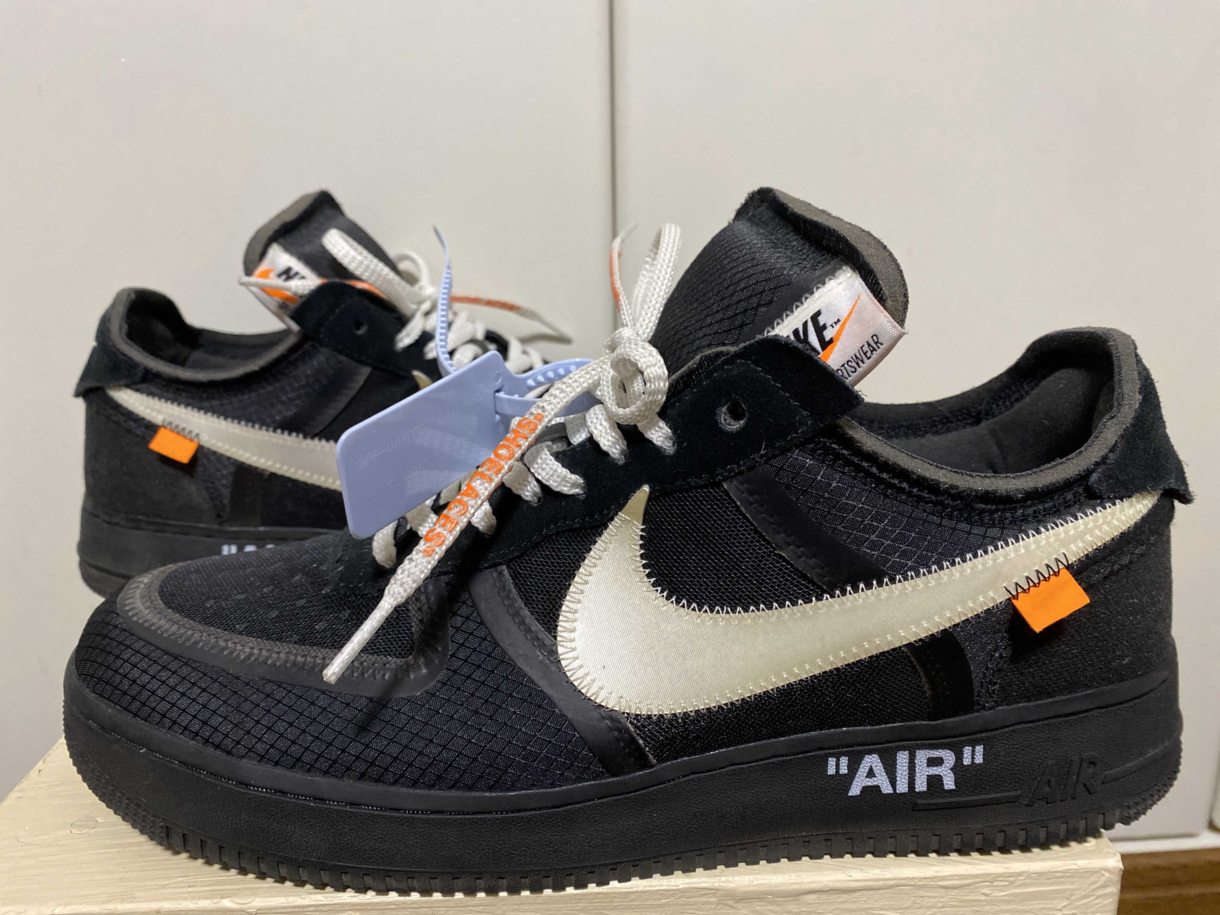Off-White × Nike Air Force 1 Low "Black"