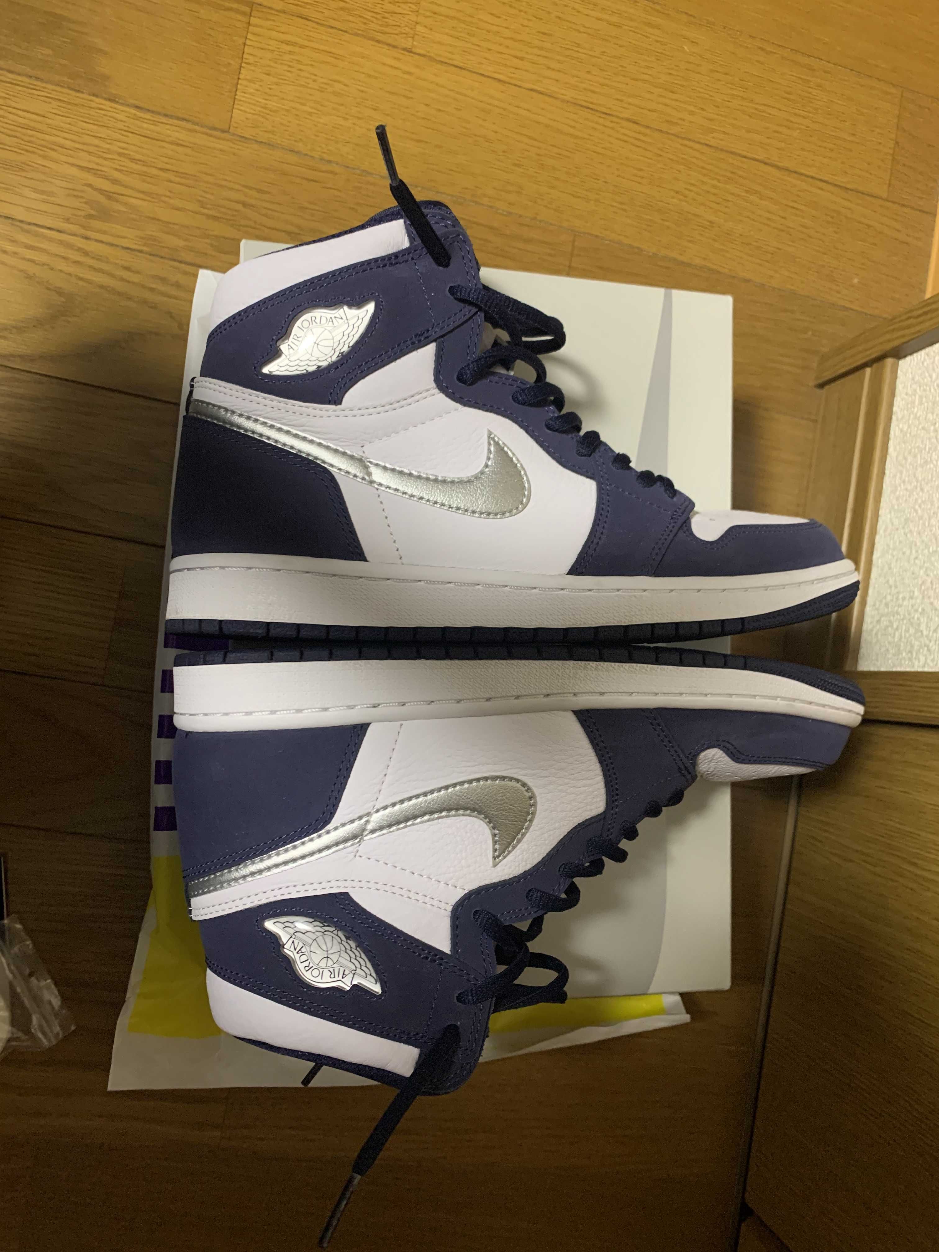 Nike Air Jordan 1 High OG CO.JP "White/Midnight Navy" (2020)(ブリーフケースなし)