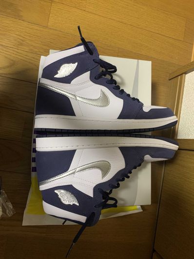 Nike Air Jordan 1 High OG CO.JP "White/Midnight Navy" (2020)(ブリーフケースなし)