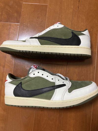 Travis Scott × Nike Air Jordan 1 Low OG SP "Reverse Olive"