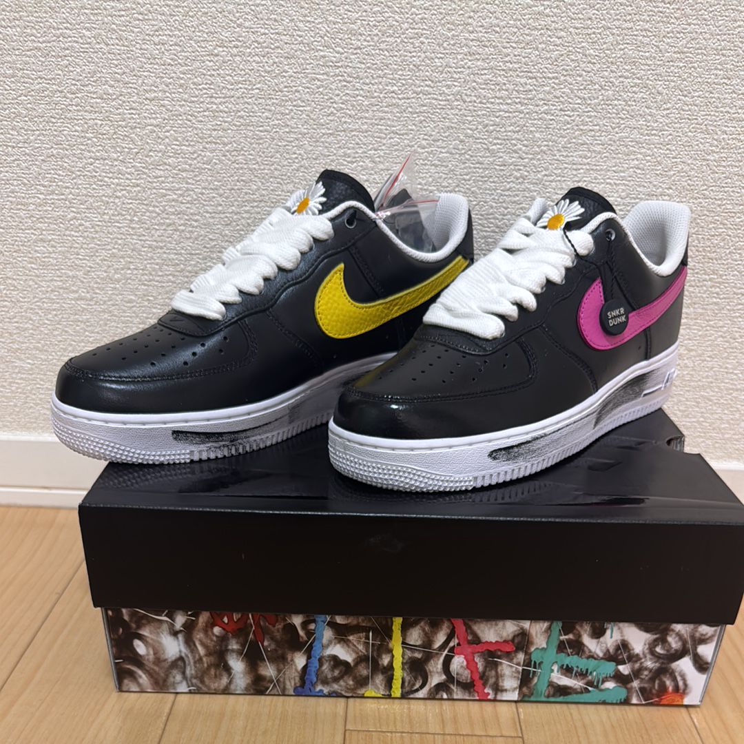 PEACEMINUSONE × Nike Air Force 1 Low '07 Para-Noise 3.0 "Black and Multi-Color" / G-DRAGON