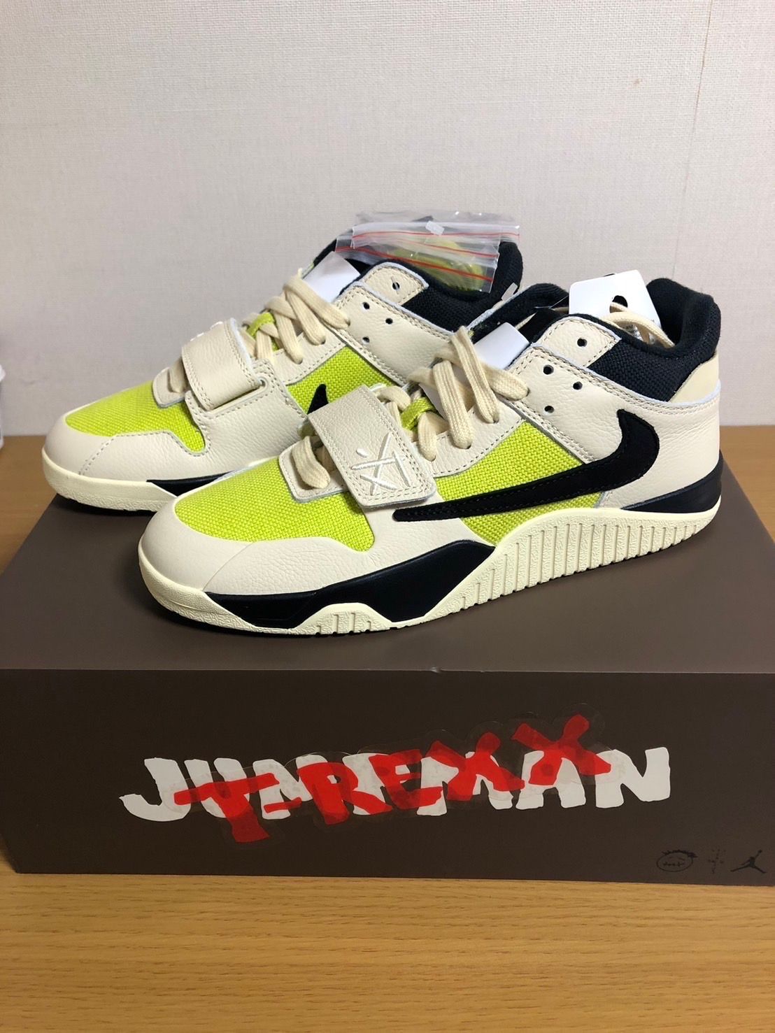 Travis Scott × Nike Jordan Jumpman Jack TR CJ1 T-Rexx "Bright Cactus"