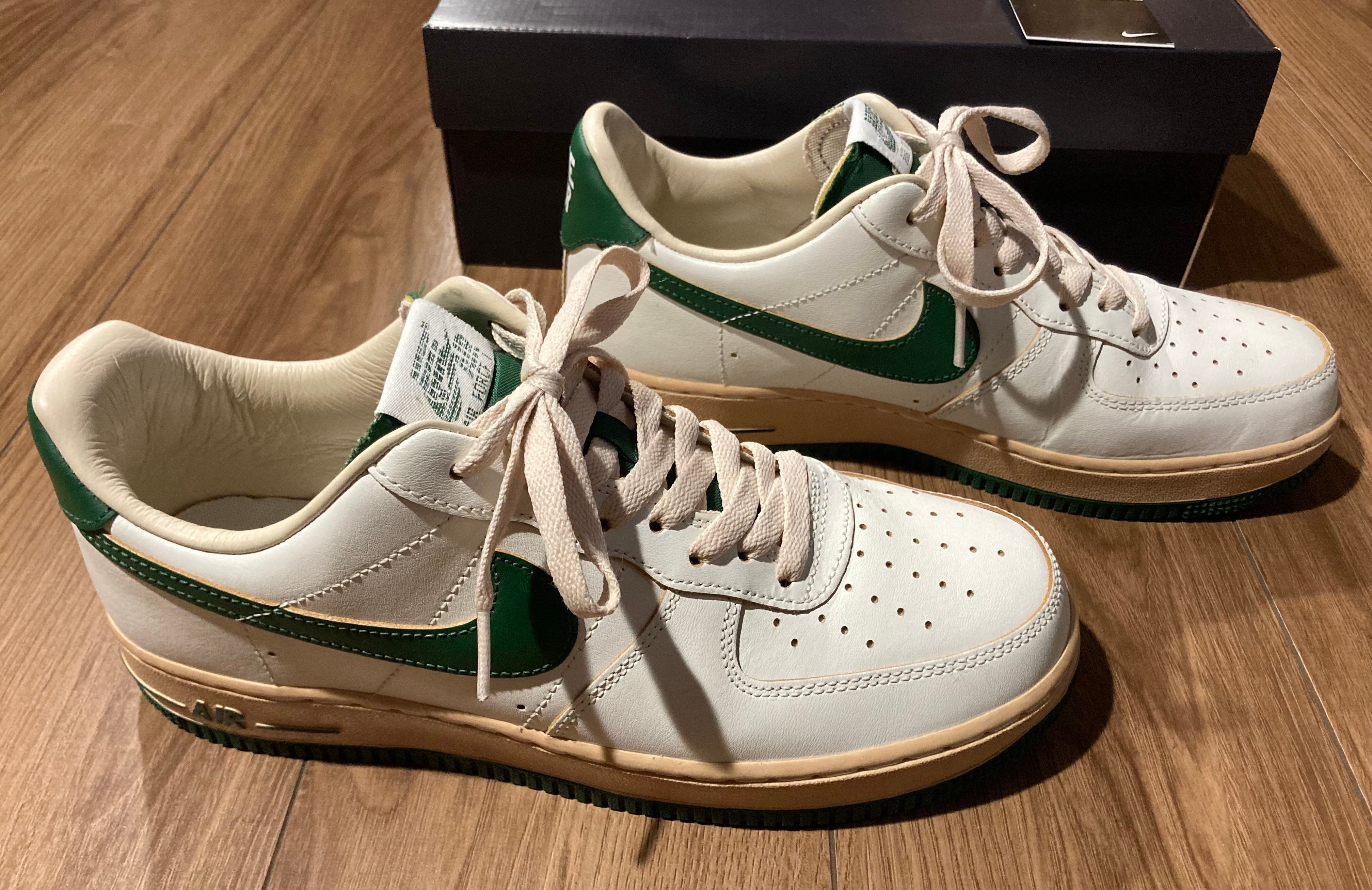 Nike Women's Air Force 1 Low "Green and Muslin"