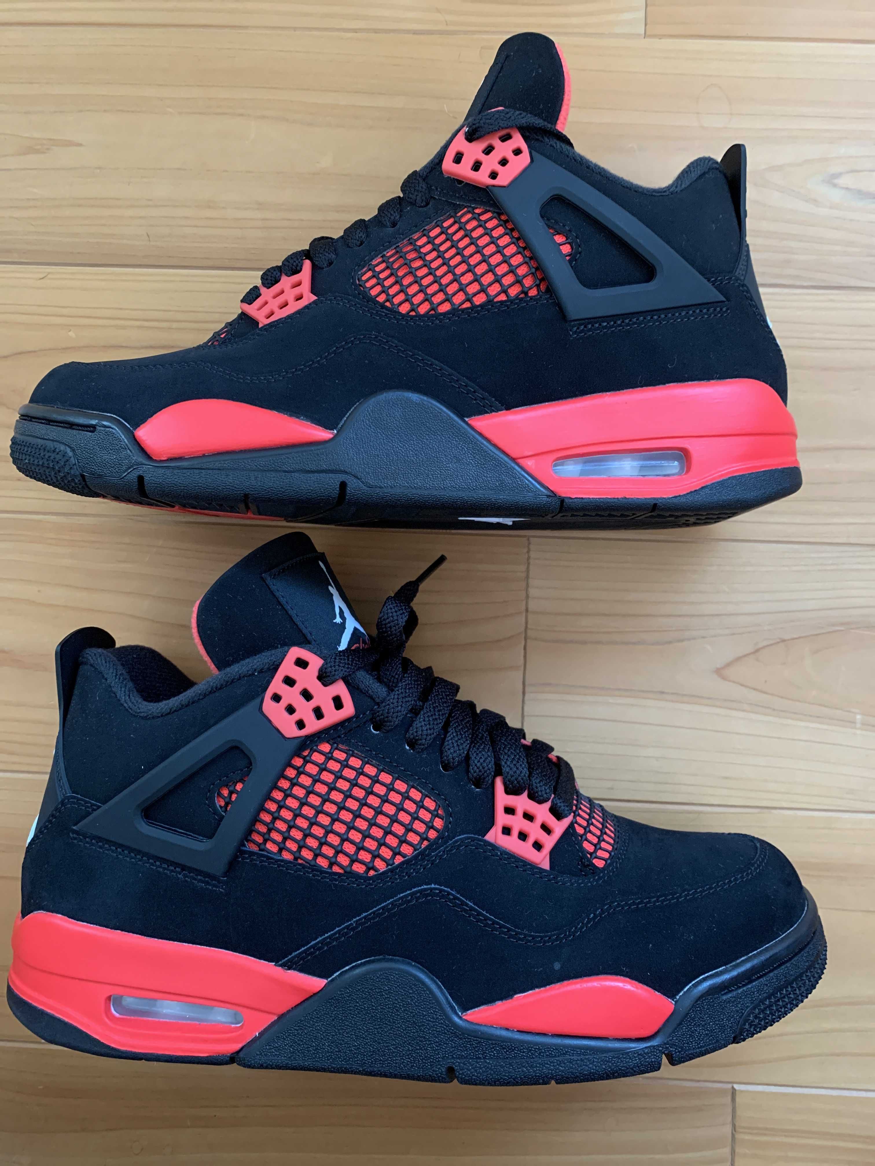 Nike Air Jordan 4 "Red Thunder/Crimson"