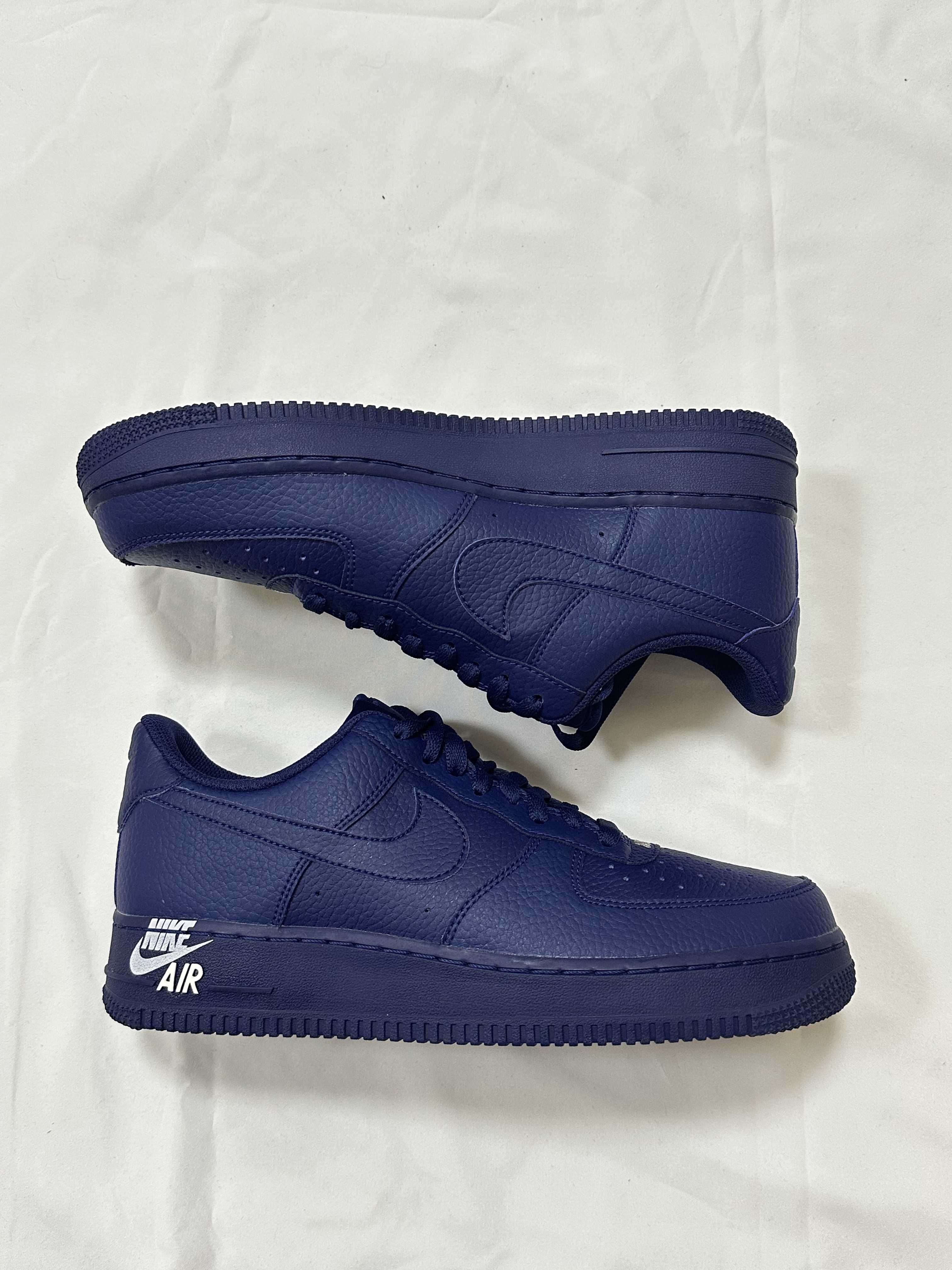 Nike Air Force 1 '07 Leather "Blue Void/Vast Grey"