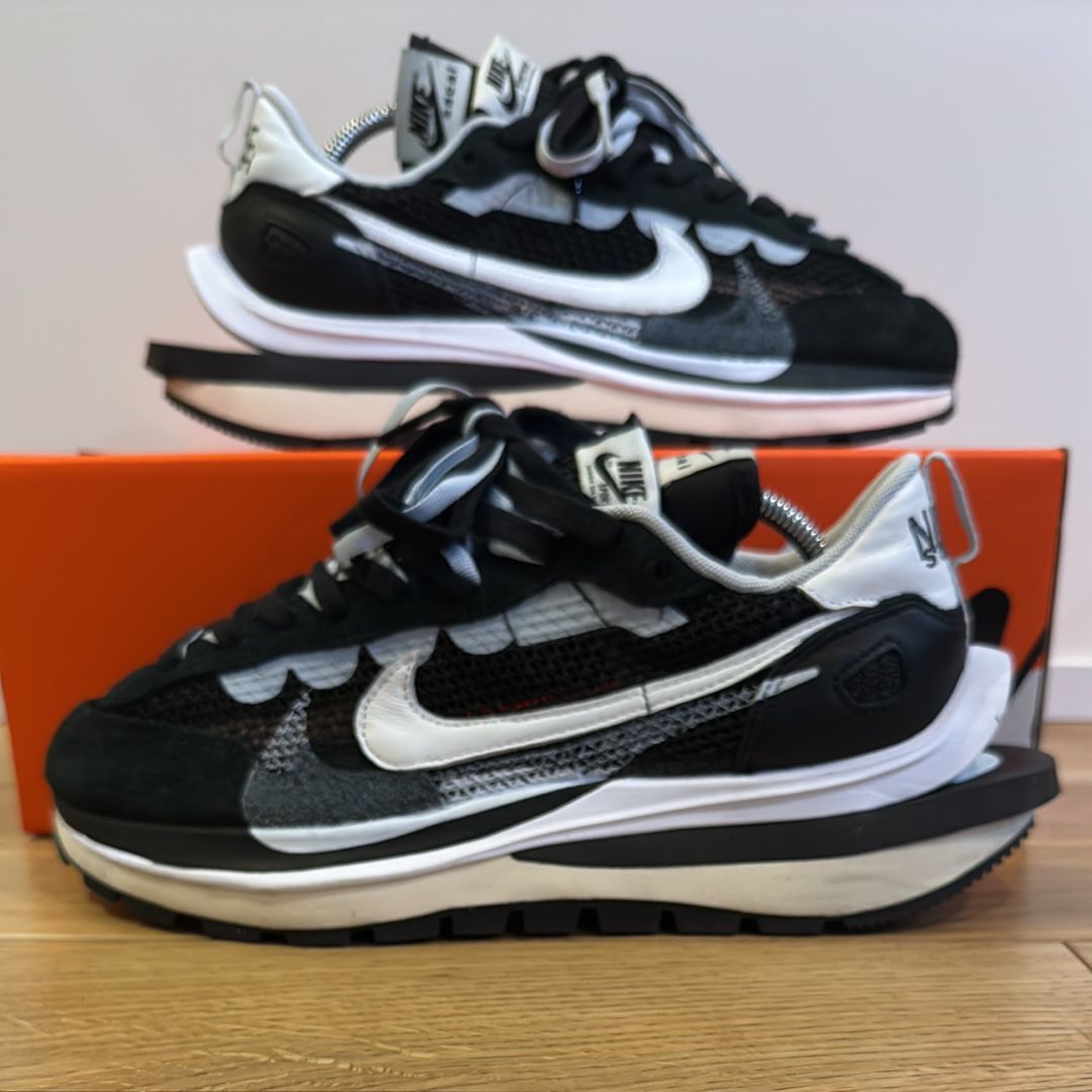 sacai × Nike Vapor Waffle "Black and White"