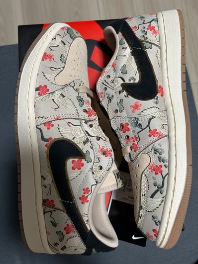 Rui Hachimura × Nike Air Jordan 1 Retro Low OG SP "Cranes"