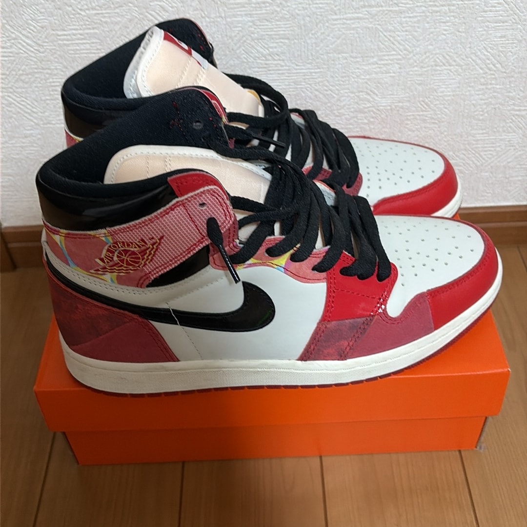 Spider-Man × Nike Air Jordan 1 Retro High OG SP "Spider-Man: Across the Spider-Verse/University Red"